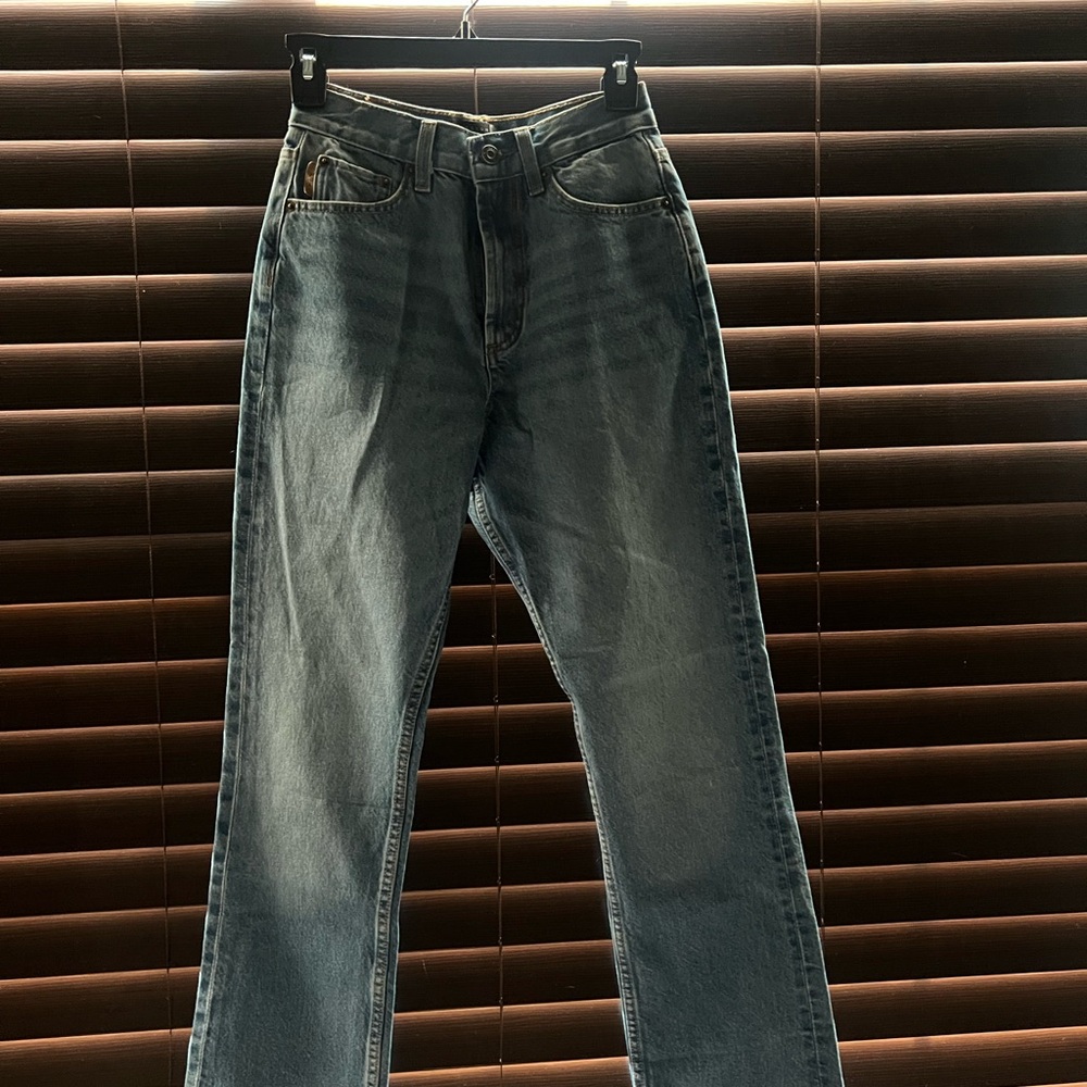 ASOS Blue Straight-Leg Jeans Vintage-Inspired